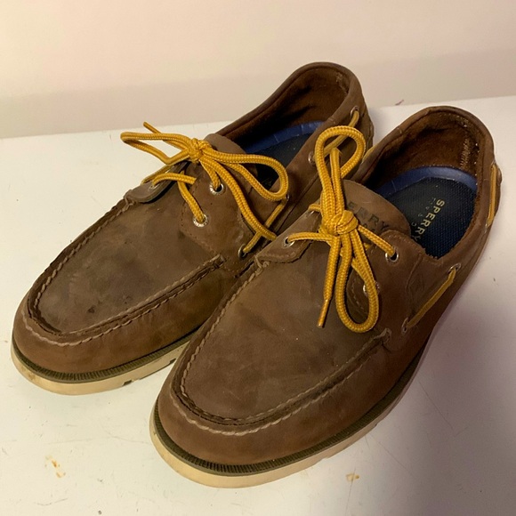 Sperry leather loafers, men’s 11-1/2 wide - Picture 1 of 7